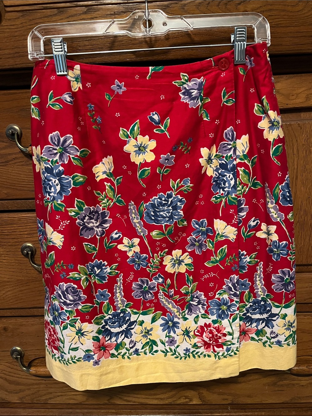 Talbots wrap around skirt size 10 perfect condition